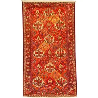 One Of The Kind Persian Bakhtiar Rug 9'9" x 5'3"
